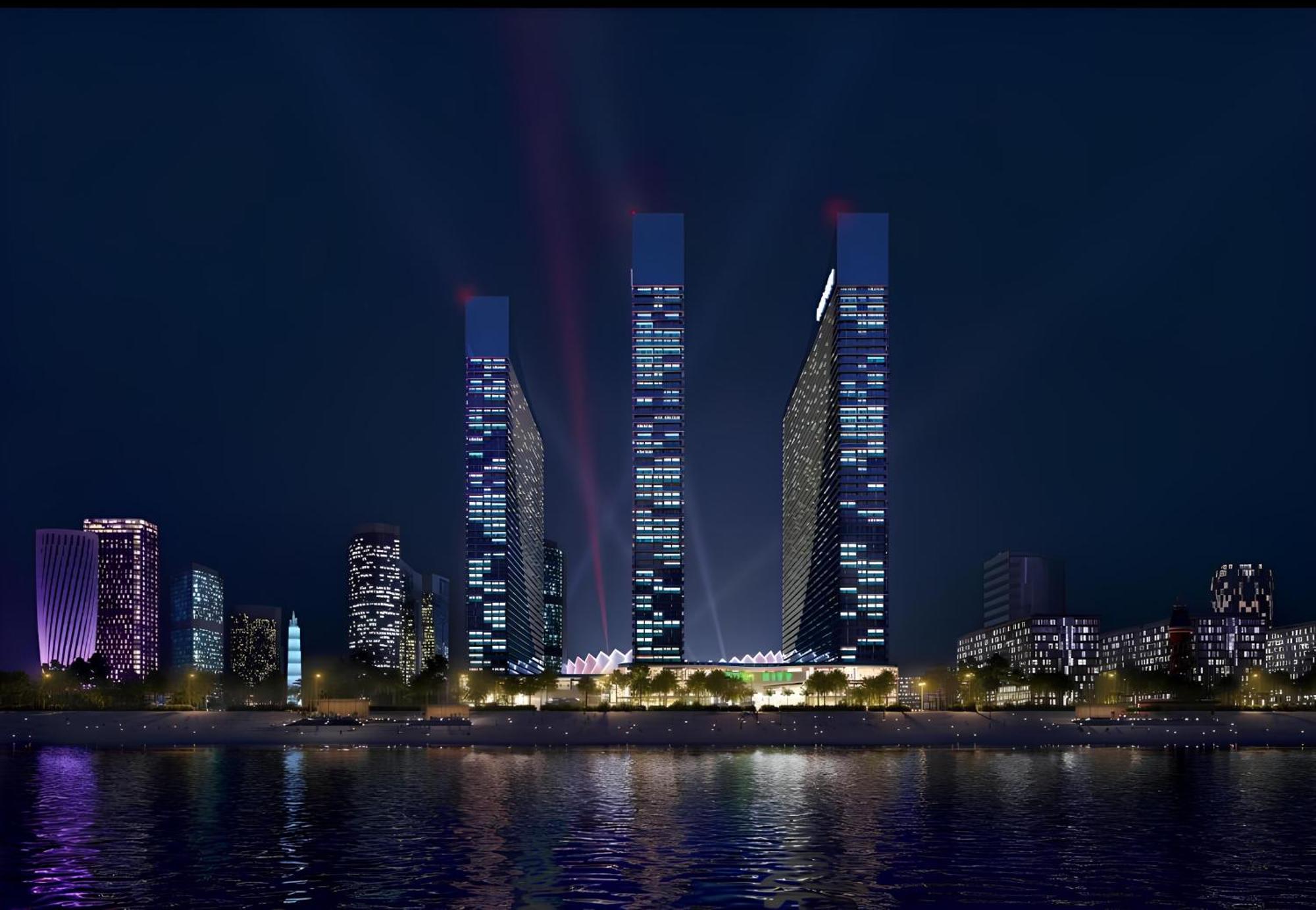 Ferienwohnung Orbi City Black Sea View Batumi Exterior foto