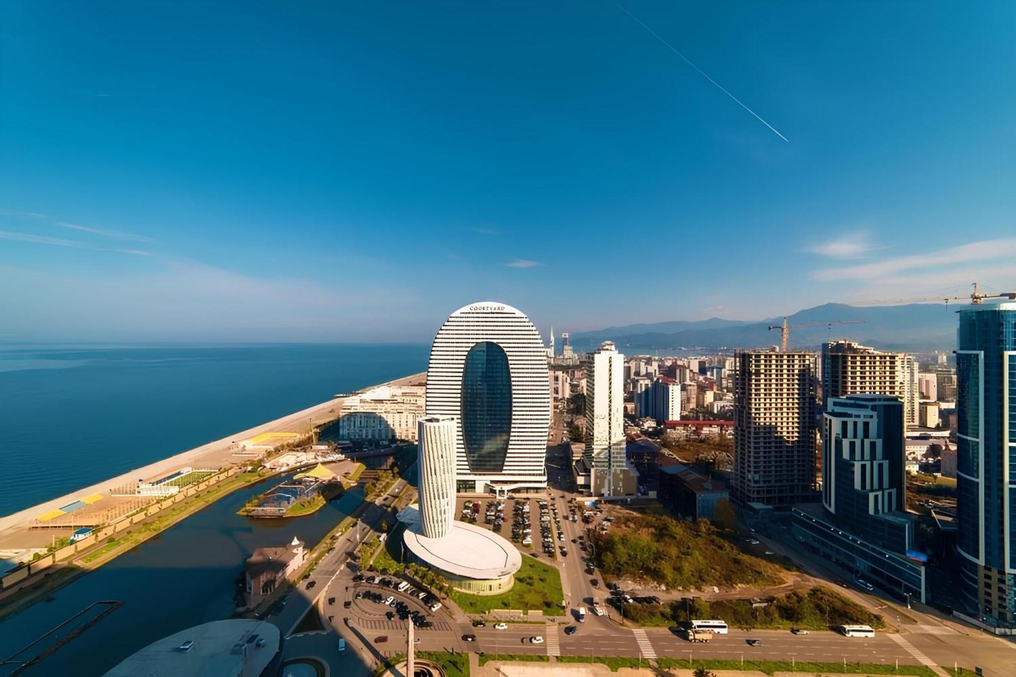 Ferienwohnung Orbi City Black Sea View Batumi Exterior foto